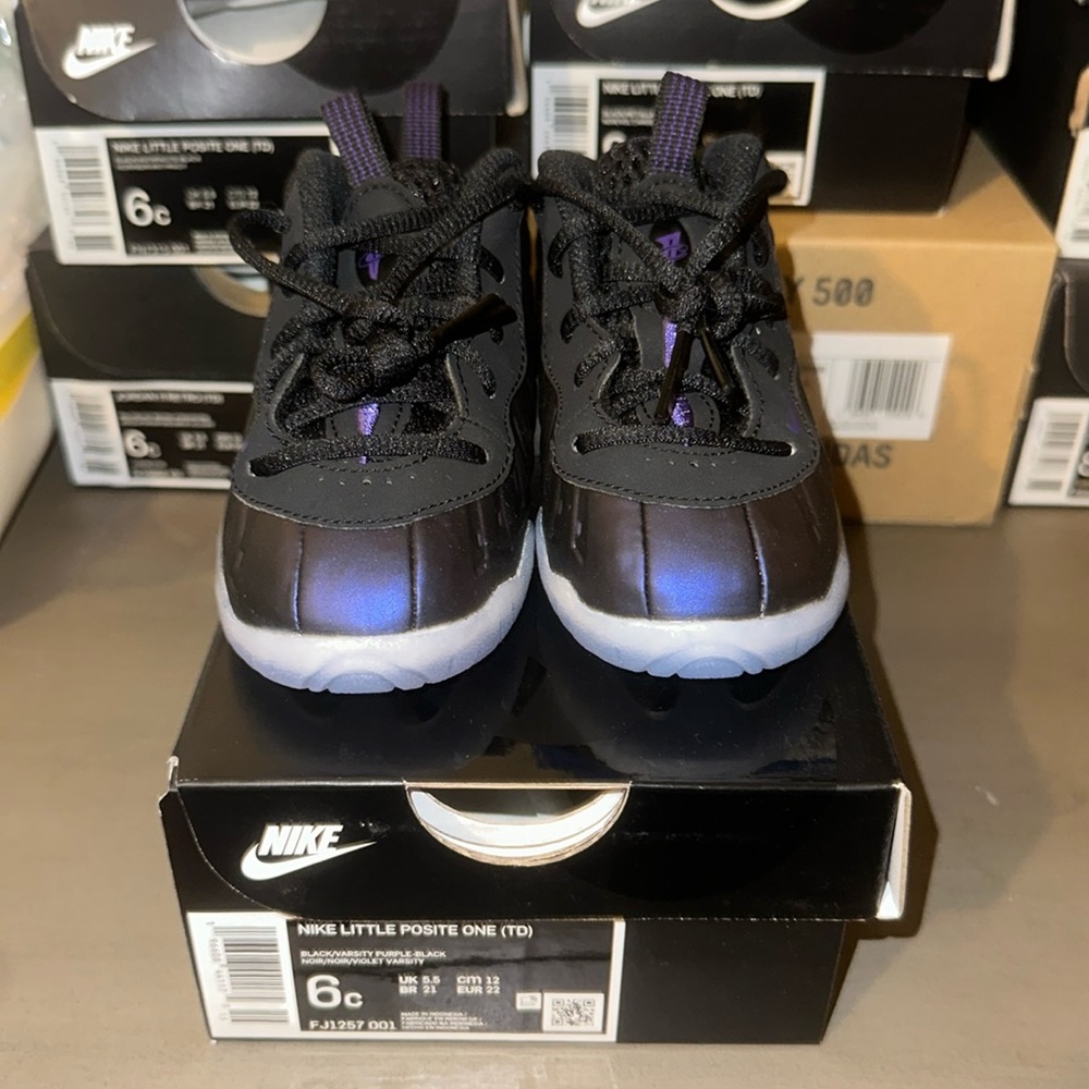 Toddler Nike Foamposites. Size 6C.